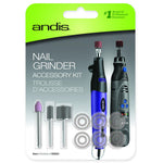 Andis nail grinder accessory kit packaging on a white background