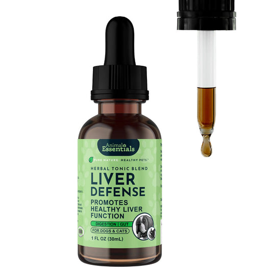 Animal Essentials Herbal Tonic Blend Liver Defense for Dogs & Cats - 1-oz - Dog Supplements & Vitamins 1