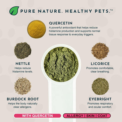Animal Essentials Seasonal Allergy Powder for Dogs & Cats 2.5-oz - Dog Supplements & Vitamins 3