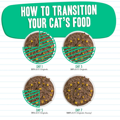 BFF Tuna & Pumpkin Valentine Dinner in Gravy Minced Grain-Free Wet Cat Food
