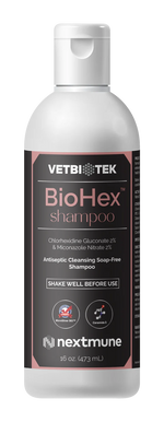 BioHex Hexazole Shampoo - 16 ounce - Dog Grooming 1
