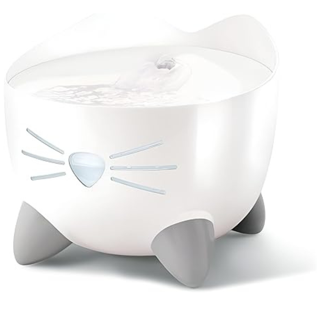 Catit PIXI Smart Drinking Water Fountain For Cats - White - Cat Bowls & Feeders 1
