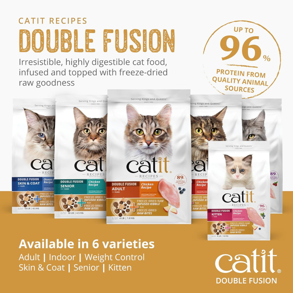 Catit Recipes Double Fusion Cat Food - Cat Food 6