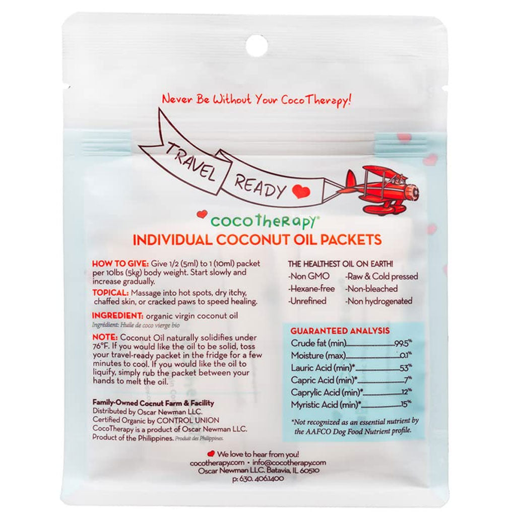 Cocotherapy Virgin Coconut Oil Supportive Care for Dogs Cats & Birds - Pet Vitamins & Supplements 13