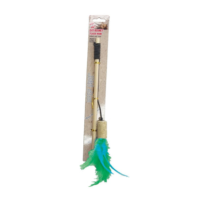 Ethical Cat-Bernet Cork Teaser Wand Assorted Toy For Cat - Cat Toys 1