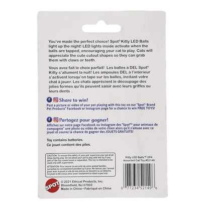 Ethical Kitty LED Balls Toy For Cat (1.5")