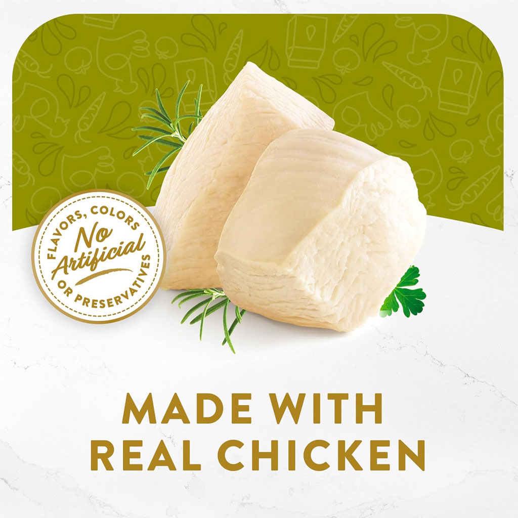 Fancy Feast Creamy Broths with Chicken & Vegetables Supplemental Wet Cat Food Pouches