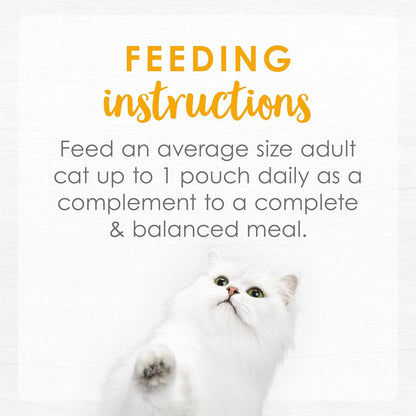 Fancy Feast Creamy Broths with Tuna, Chicken & Whitefish Supplemental Wet Cat Food Pouches