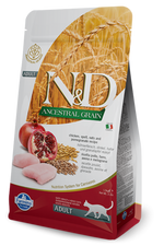 Farmina N&D Natural & Delicious Low Grain Adult Chicken & Pomegranate Dry Cat Food
