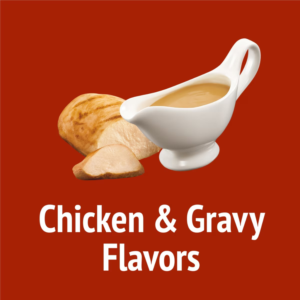 Friskies Party Mix Gravy-Licious Crunch Chicken & Gravy Cat Treats - Cat Treats 4
