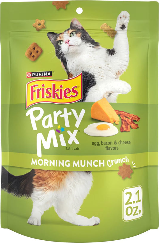 Friskies Party Mix Morning Much Crunchy Cat Treats (6 oz) - Cat Treats 1