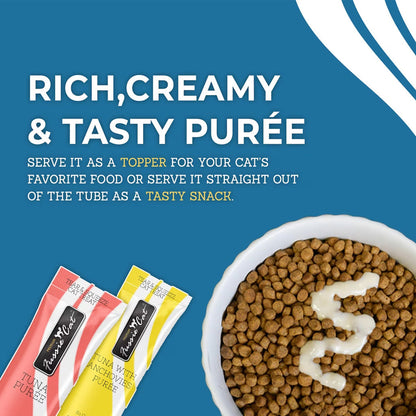 Fussie Cat 10 Flavors Variety Lickable Cat Treats 0.5-oz tube 50 count - Cat Treats 4