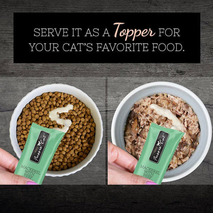 Fussie Cat Mackerel with Beef Puree Lickable Cat Treats