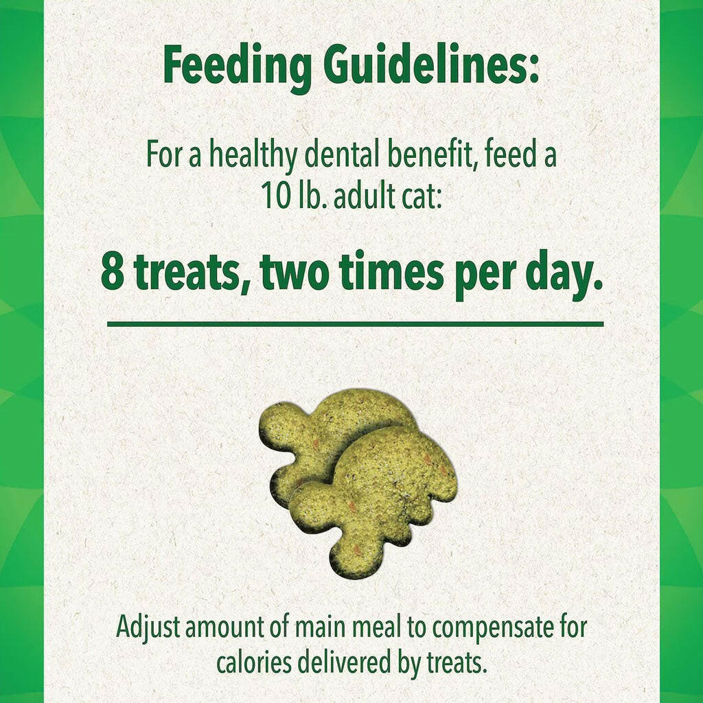 Greenies Feline Oven Roasted Chicken Flavor feeding guidelines