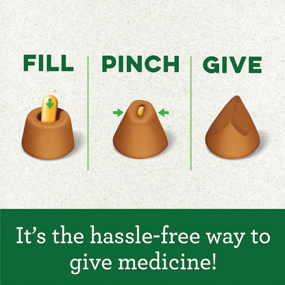 Greenies Feline Pill Pockets Chicken Flavor instructions