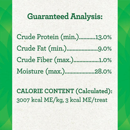 Greenies Feline Pill Pockets Salmon Flavor guaranteed analysis