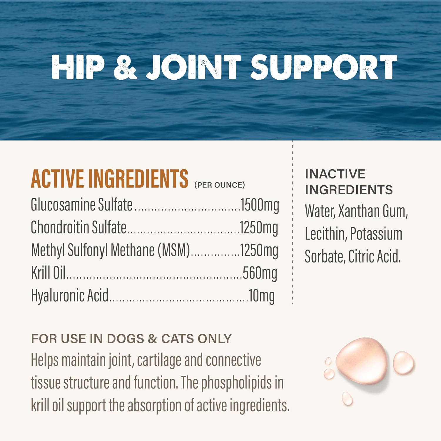 Grizzly Joint Aid Supplement For Dog - Dog Joint & Hip Supplements 3