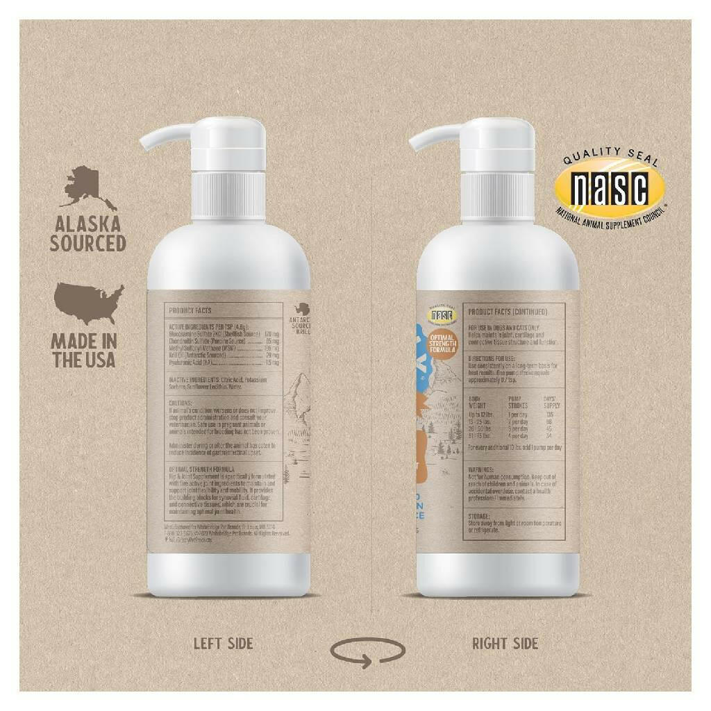 Grizzly Joint Aid Supplement For Dog (16 oz)