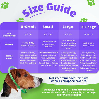Happy Hoodie Calming Band For Dogs & Cats- Small BLACK