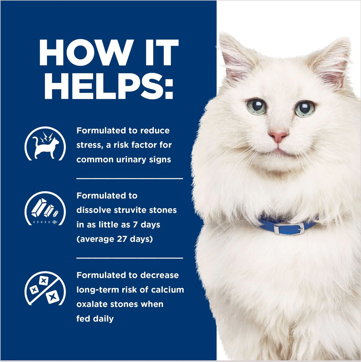 Hill's Prescription Diet c/d Multicare Stress Urinary Care with Ocean Fish Dry Cat food