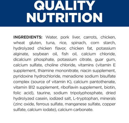 Hill’s Prescription Diet Metabolic + Urinary c/d Multicare Vegetable Tuna & Chicken Stew Wet Cat Food (2.8oz x 24