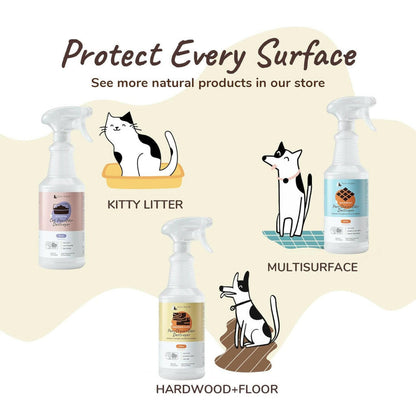 kin+kind Cat Pee and Odor Destroyer For Litter Box Floral (32 oz)