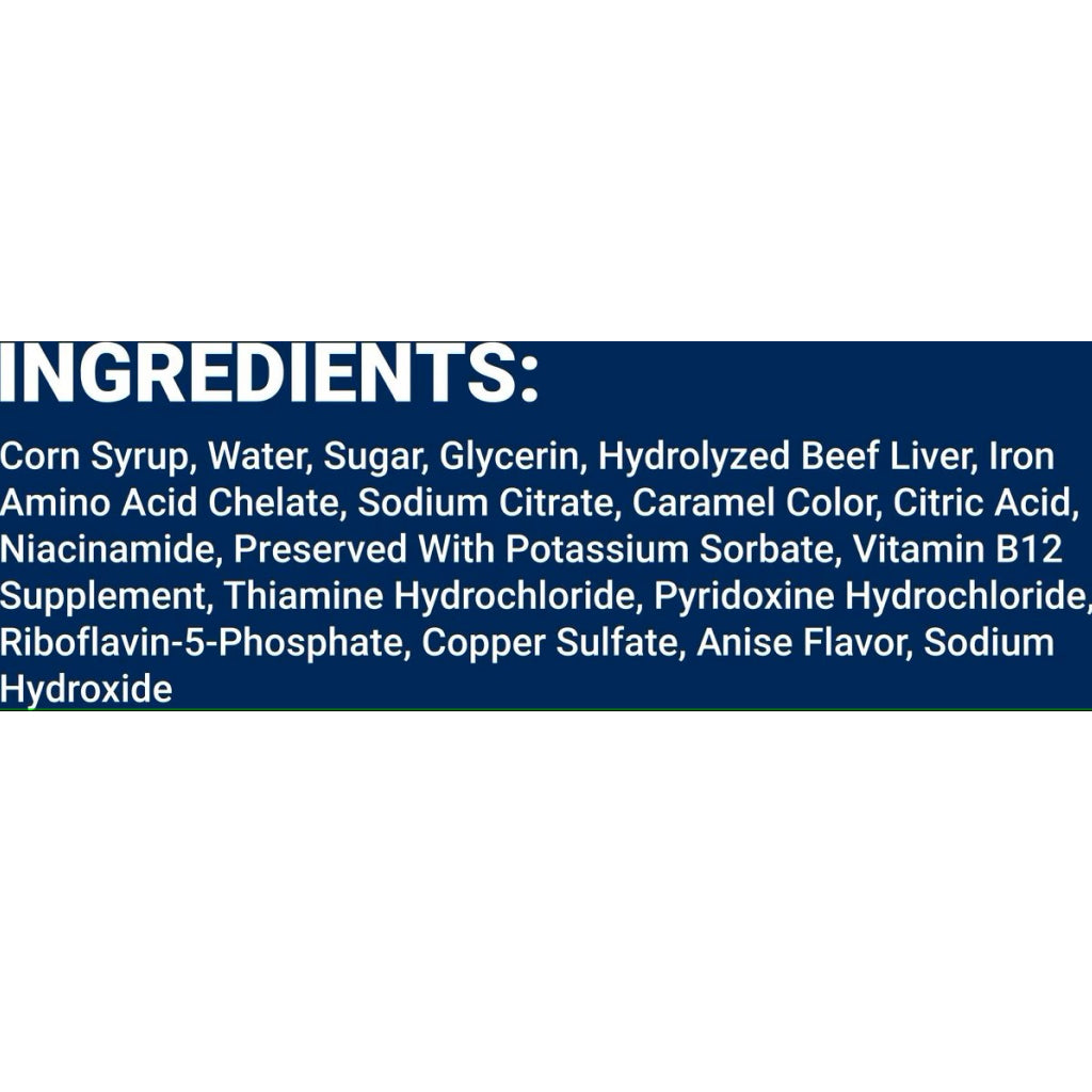 Ingredients of Lixotinic Liquid Vitamin & Mineral Supplement for Horses, Cats and Dogs