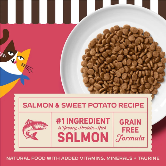 Merrick Purrfect Bistro Grain Free Salmon & Sweet Potato Recipe Dry Cat Food - Cat Food 2