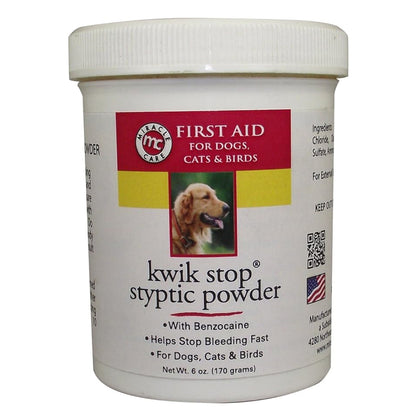 Miracle Care Kwik-Stop Styptic Powder for Dogs, Cats & Birds
