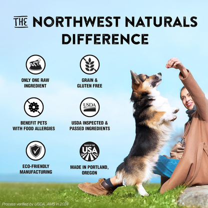 Northwest Naturals Freeze-Dried Whitefish Treats for Dogs & Cats (2.5 oz) - dog treat 6