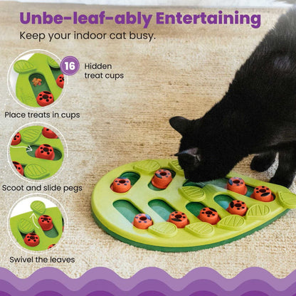 Outward Hound Nina Ottosson Buggin' Out Puzzle & Play Interactive Treat Puzzle For Cat