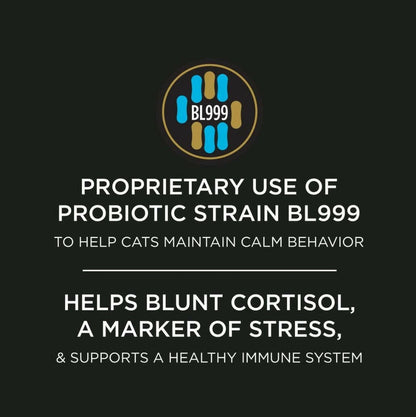 Purina Pro Plan Veterinary Supplements Calming Care for Cats - Proprietary use of probiotic strain BL99