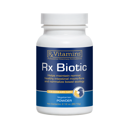 Rx Biotic Powder Digestive Supplement for Cats & Dogs - 2.12 oz jar - Dog Supplements & Vitamins 1