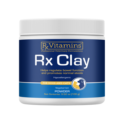 Rx Vitamins Rx Clay Powder Digestive Supplement for Dogs & Cats (100g) - Dog Supplements & Vitamins 1