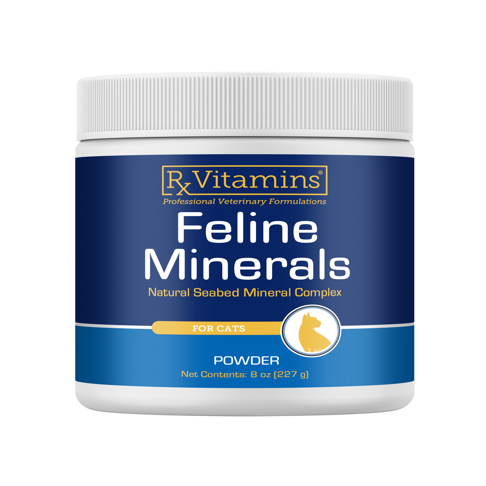 Rx Vitamins Feline Minerals Powder For Cats (227 g) - Cat Supplements & Vitamins 1
