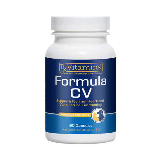 Rx Vitamins Formula CV For Dogs and Cats (90 caps) - Cat Supplements & Vitamins 1
