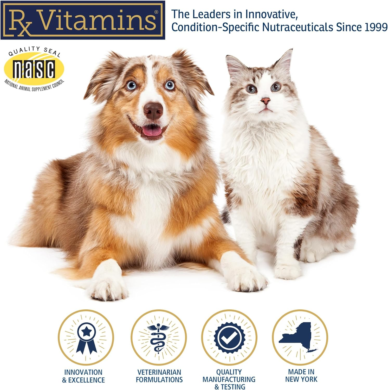 Rx Vitamins NutriFlex Joint Supplement for Dogs & Cats (90 chewtabs) - Dog & Cat Supplements & Vitamins 7