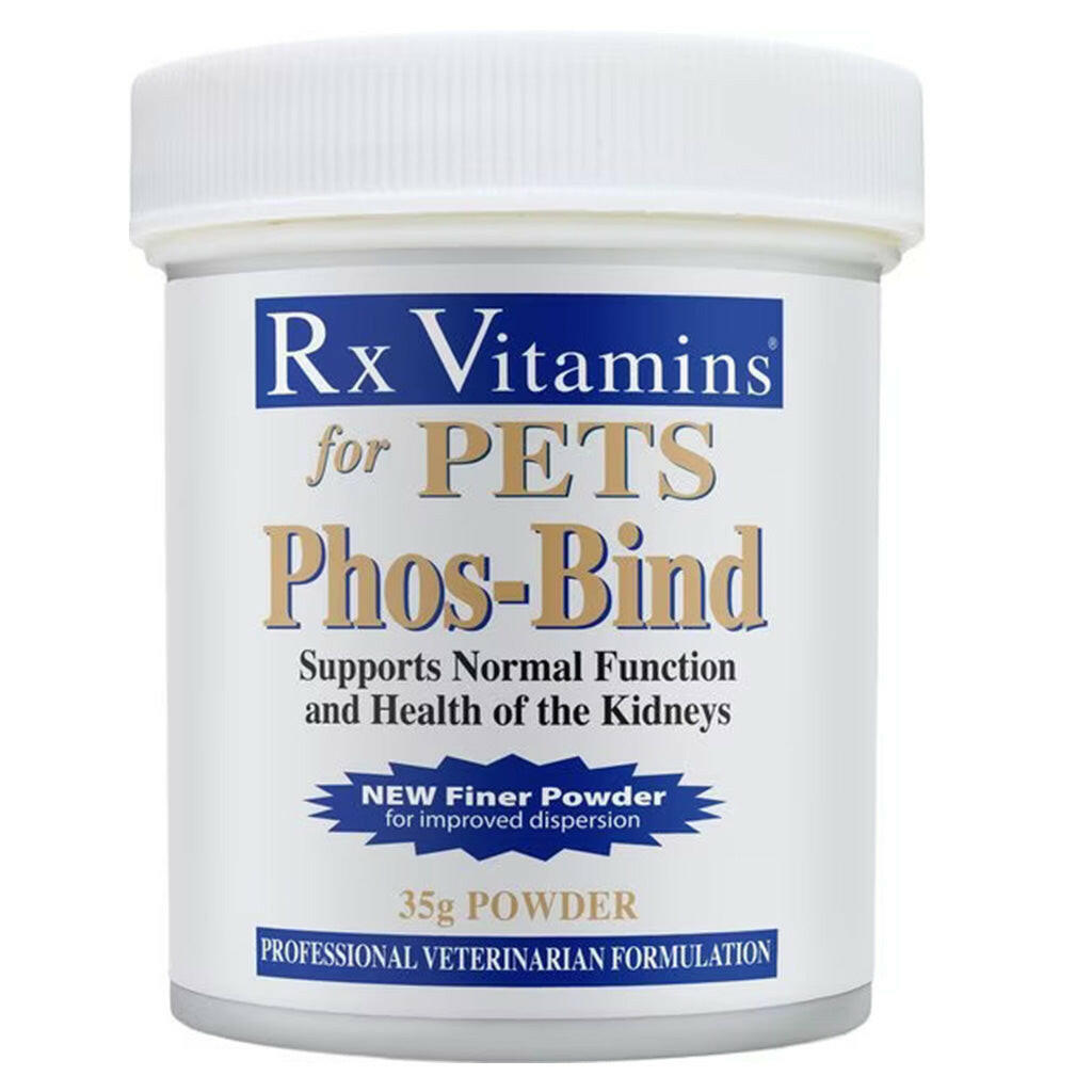 Rx Vitamins Phos-Bind Kidney Support Supplement For Dogs & Cats - Dog & Cat Supplements & Vitamins 6