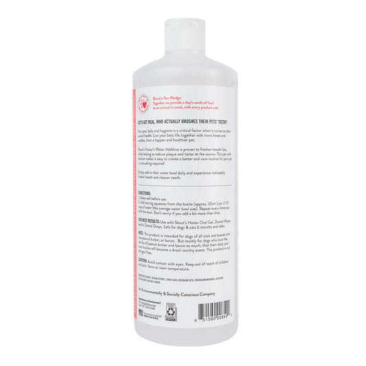Bottle with a label on a white background