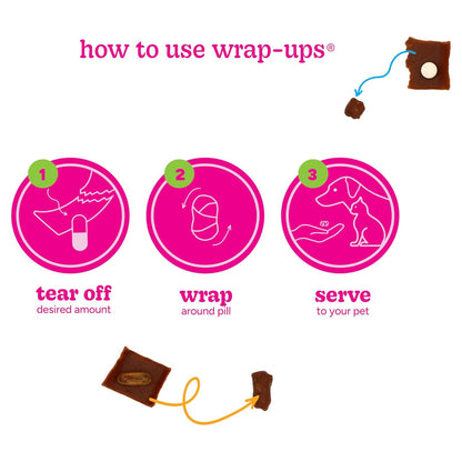Stashios Wrap-Ups Bacon Flavor Pill Wrapper for Dogs & Cats (2 oz)