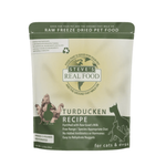 Steve’s Real Food Turducken Recipe Freeze-Dried Pet Food for Cats & Dogs (1.25 lb) - Freeze-Dried Dog & Cat Food 1