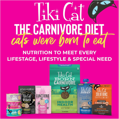 Tiki Cat Solutions Supplement Skin & Coat Salmon Recipe in Broth for Cats (0.28 oz x 20 Sachets) - Cat Food 11
