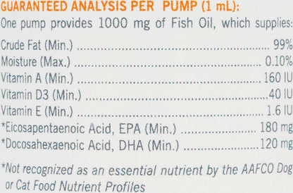 Triglyceride Omega Liquid Supplement for Dogs & Cats (8 oz)