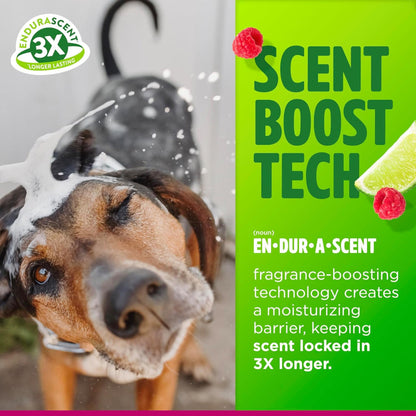 TropiClean EnduraScent Raspberry Lime Deodorizing Pet Spray For Dog & Cat (8 oz)