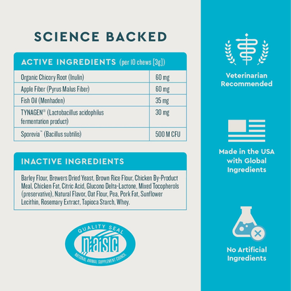 Vet IQ Probiotic Treats for Cats (30 Day Supply) - Dog Treats 3