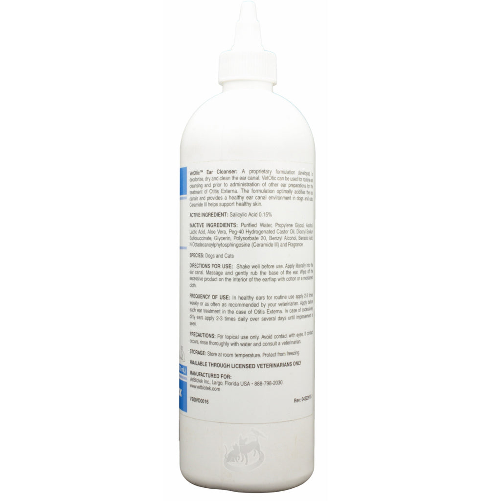 VetBioTek VetOtic Ear Cleansing Solution For Pets - Dog & Cat Ear Care 3