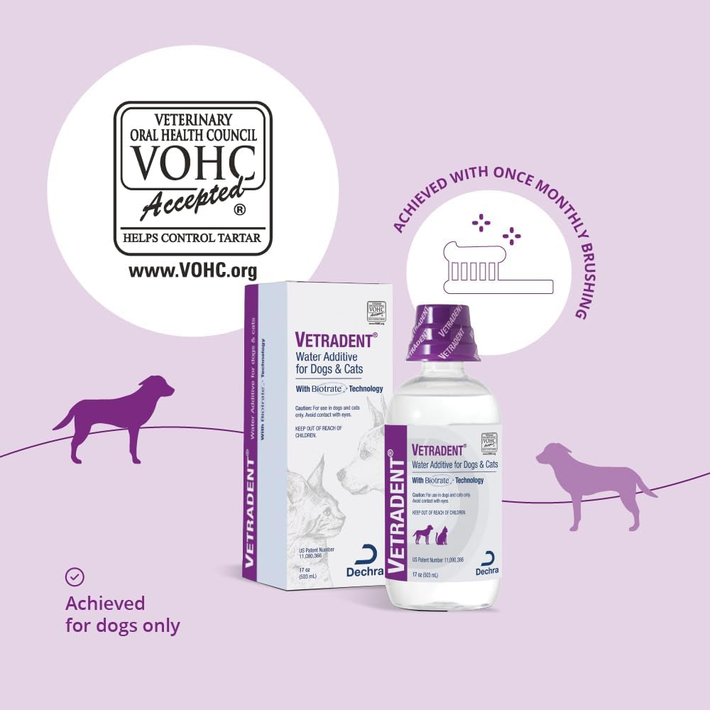 VETRADENT Water Additive (17 oz) - Dog Dental Care 3