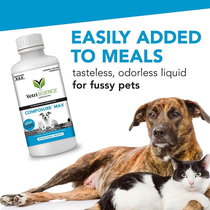 composure liquid max calming supplement