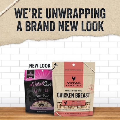 Vital Essentials Freeze-Dried Raw Chicken Breast Treats For Cat